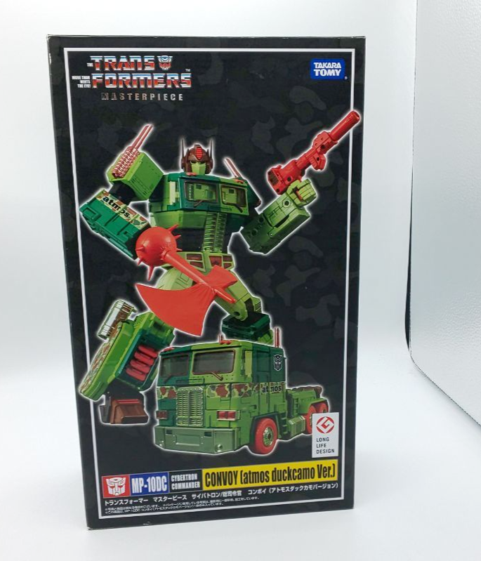TRANSFORMERS x atmos MP-10DC CONVOY DUCKCAMO ver. Takara