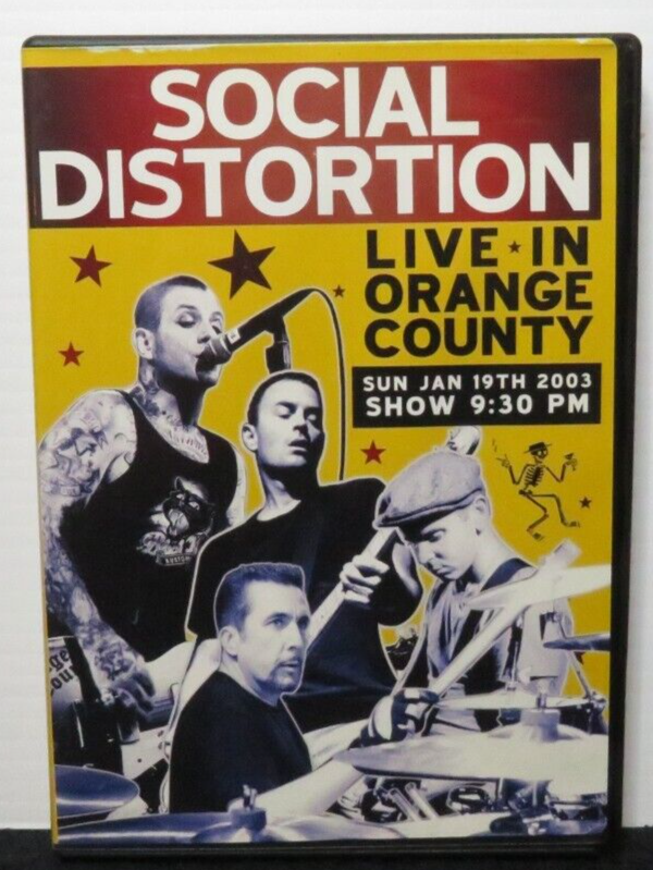 ソーシャル・ディストーション / ライヴ　アット　オレンジ・カウンティ SOCIAL DISTORTION LIVE IN ORANGE COUNTY DVD DISC