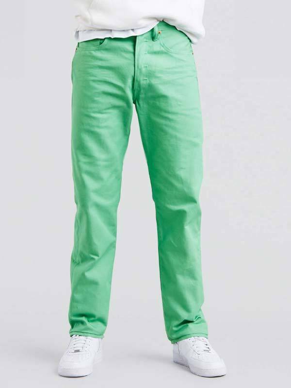 

Джинсы Levis 501 Shrink To Fit Button Fly Jeans Цвет Аква-Синий 2589, Levi's 501 Shrink-To-Fit