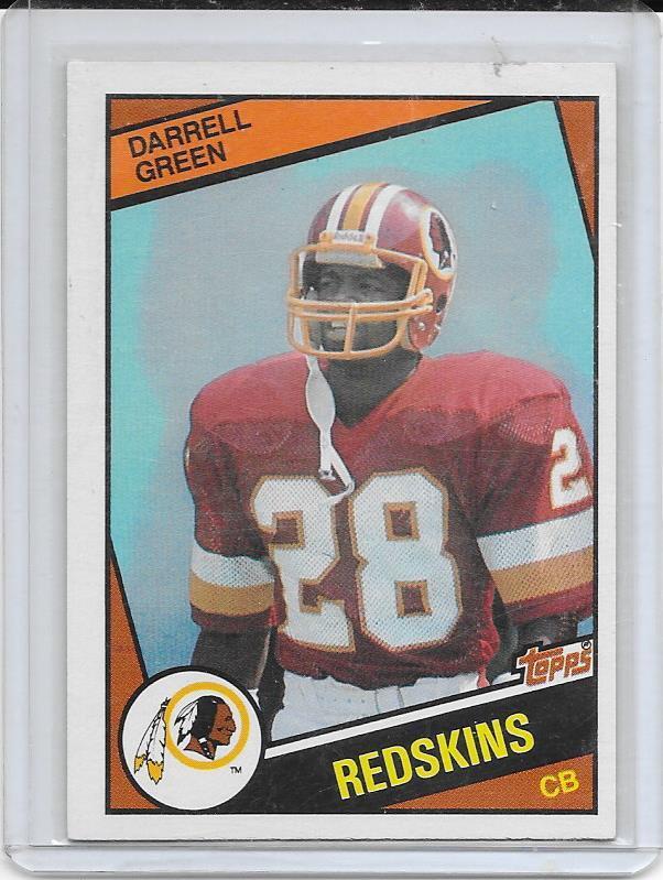 1984 Topps - DARRELL GREEN - Rookie Card #380 - REDSKINS. rookie card picture