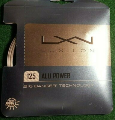 NEW LUXILON 125 ALU POWER TENNIS STRING!!!