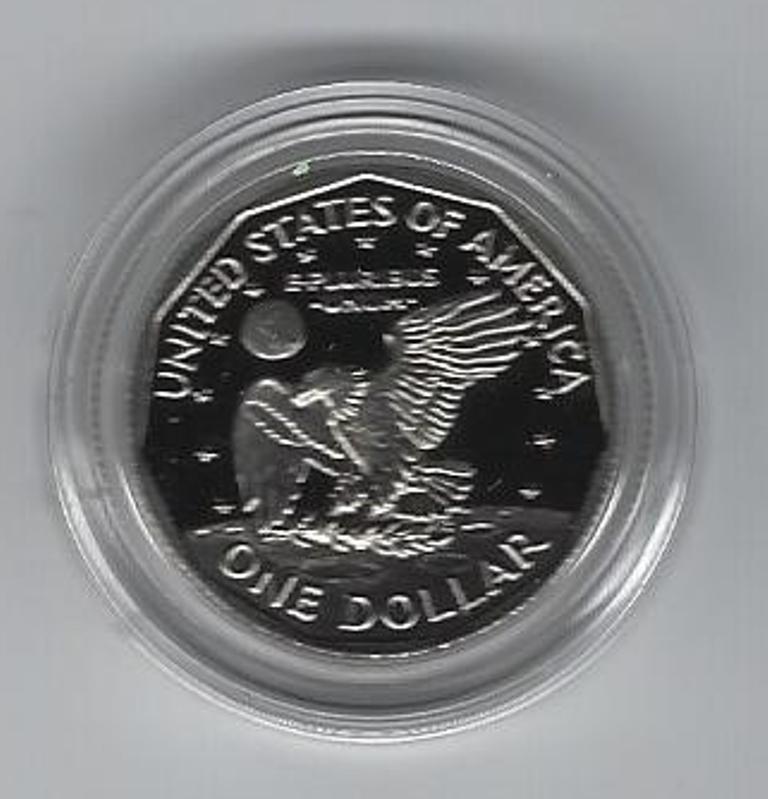 1999-P SUSAN B. ANTHONY PROOF DOLLAR IN ORIGINAL CASE