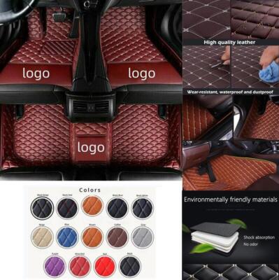 For BMW iX i3 i4 Car Floor Mats Auto Carpets Liner Waterproof Luxury Custom
