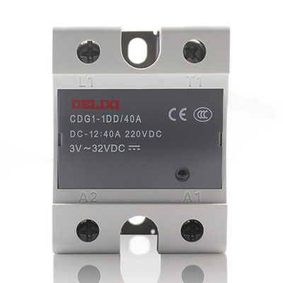 1PCS CDG1-1DD/40A 40A 220VDC 3V-32VDC For DELIXI Single-phase Solid State Relay
