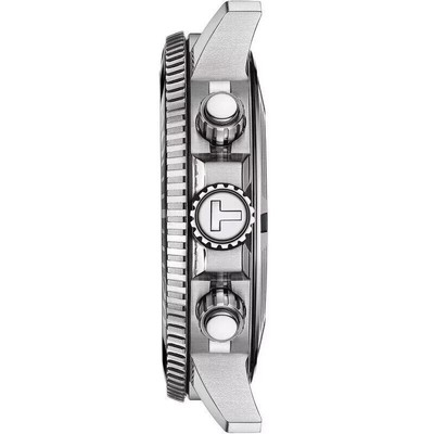 Pre-owned Tissot T-sport Seastar 1000 Chronograph Diver's Men's Watch T120.417.11.091.01