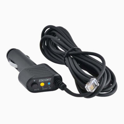 Escort Radar Detector 12v Straight SmartCord (Select Color)