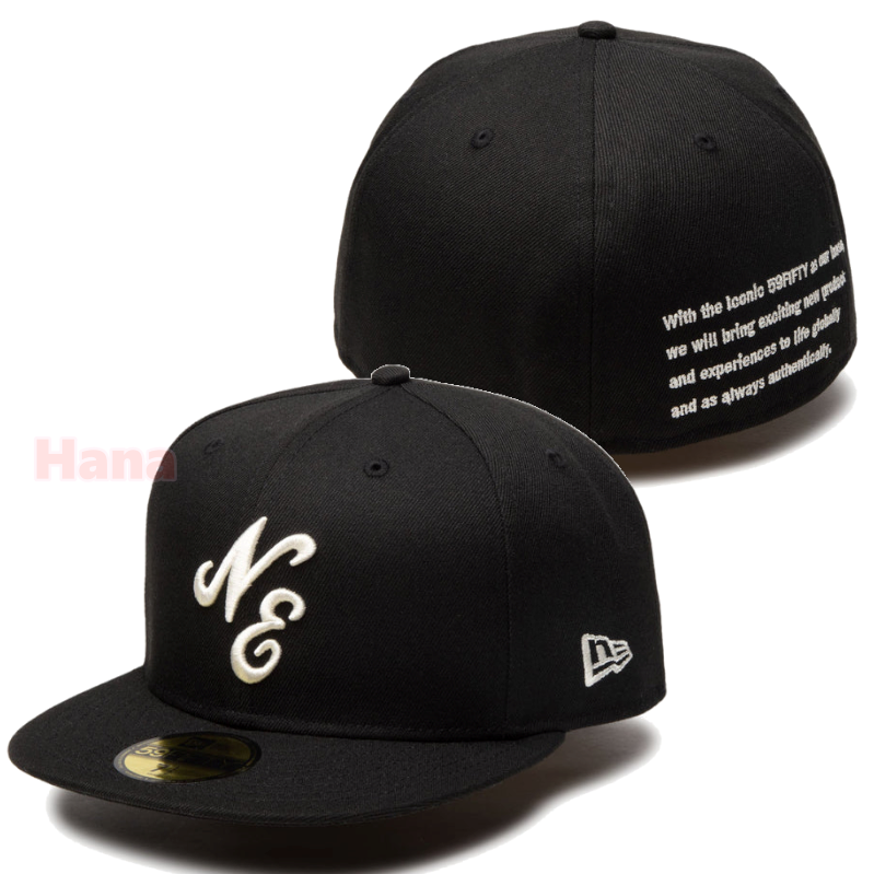 New Era 59FIFTY Classic Logo Black Unisex Fitted Cap