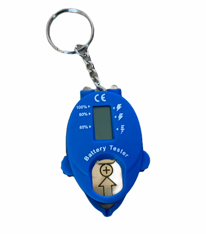 Hearing Aid Battery Tester With Hearing Aid Battery Storage for size 312 and 10 