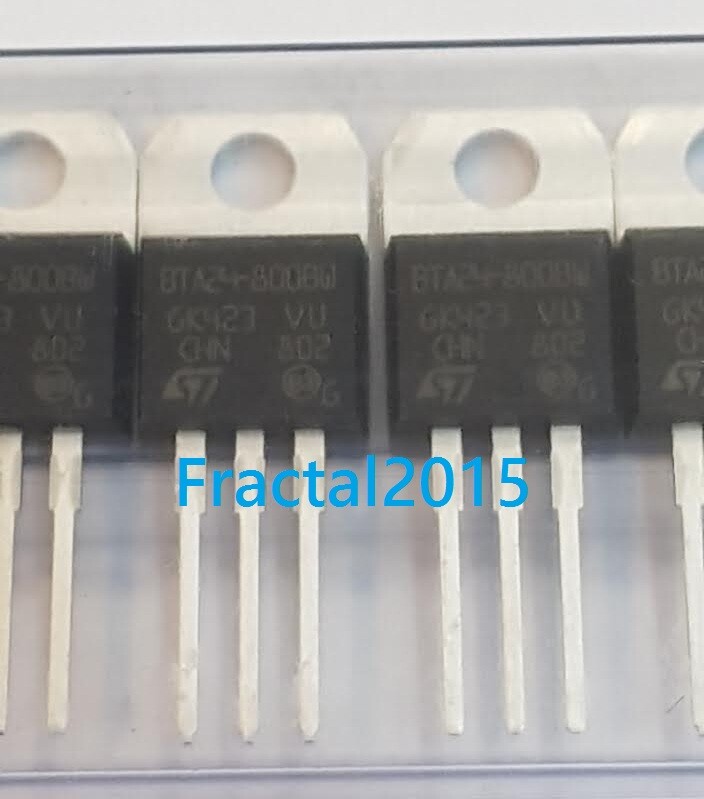 1pcs Bta24-800bw To-220 Bta24-800
