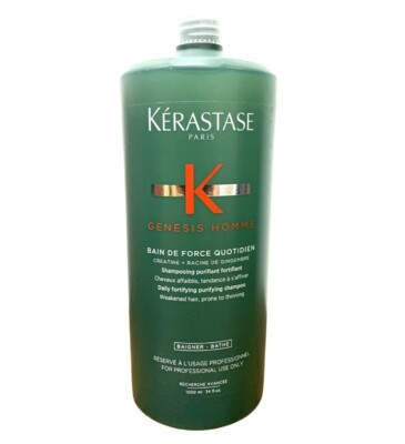 Kerastase Genesis Homme Bain De Force Quotidien 33.8 oz