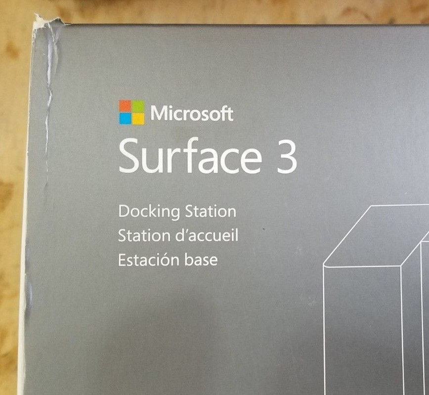 TWO Microsoft Surface 3 Docking Stations M9Z-00001 (Not for Surface Pro)