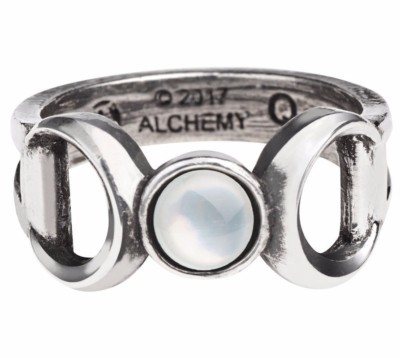 アクセサリー ALCHEMY GOTHIC: Earthly Delights ring \"N Absinthe Fairy Spirit Crystal Ring - Alchemy of England