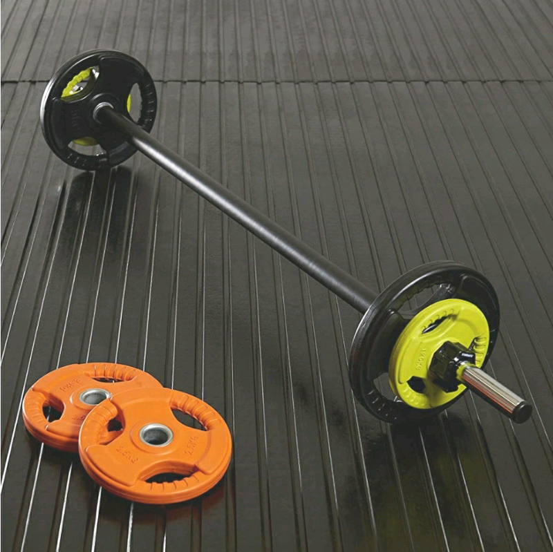 Mirafit 20KG Body Pump Barbell Set New in Box in Chiswick, London