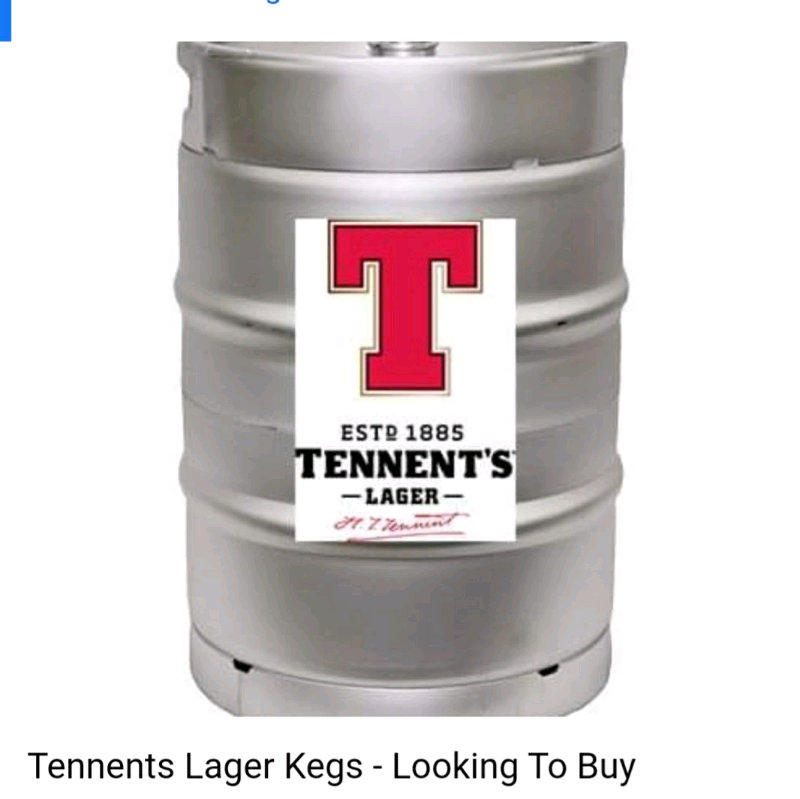 Tennents Lager Kegs in Motherwell, North Lanarkshire Gumtree