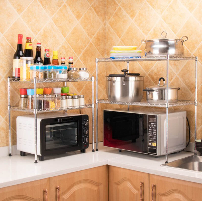 Mikrowelleregal Küchenregal Mikrowellenhalter Mikrowelle Schrank