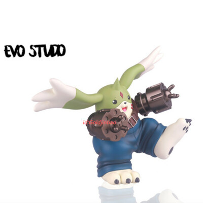 EVO Studios Digimon Gargomon Resin Model Painted Statue In Stock Collection Hot