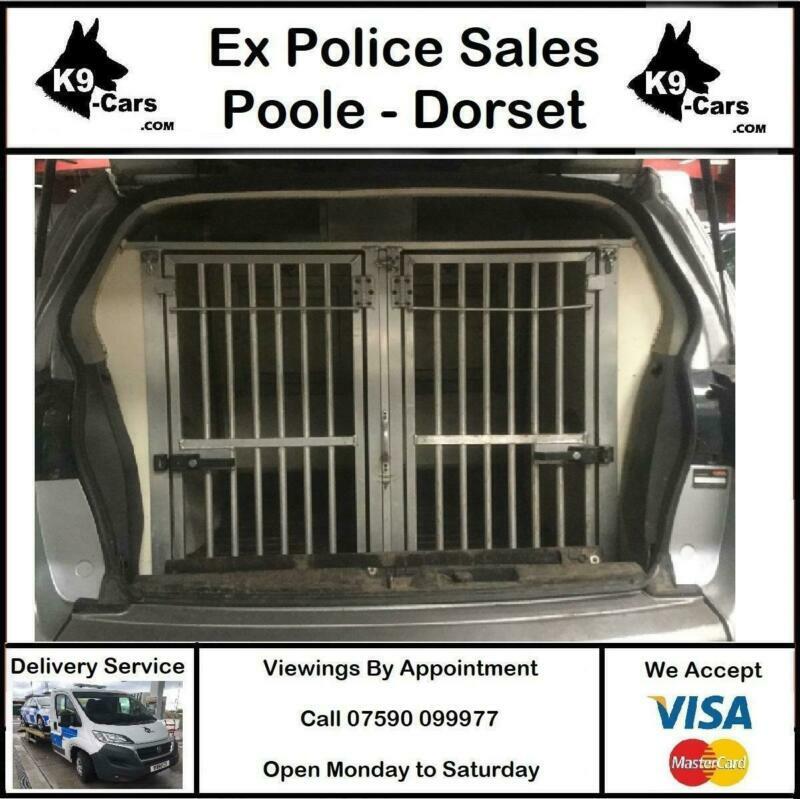 2011 61 Mitsubishi Outlander ex police dog unit K9 Van 2 large kennels