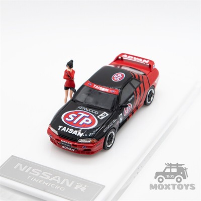 TIME MICRO 1:64 Nissan Gtr32 open cover edition HKS / ADVAN Diecast Model Car