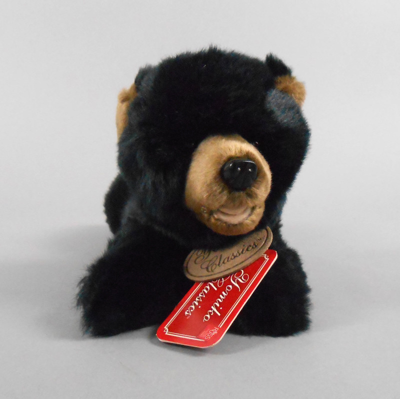 Russ Yomiko Classics Black Bear Plush Toy 9