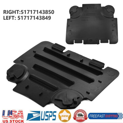 N/S & O/S Wheel Arch Headlight Bulb Access Panel Cover For BMW E90 E91 3 Series