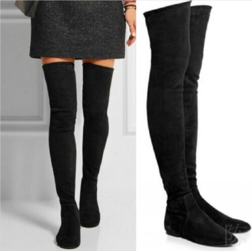 waterproof fur slip on snow boots