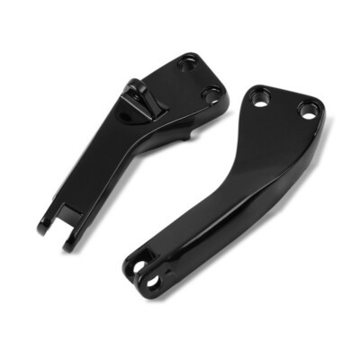 Sozius Fussrasten-Halter für Harley-Davidson Dyna Switchback 12-16 schwarz