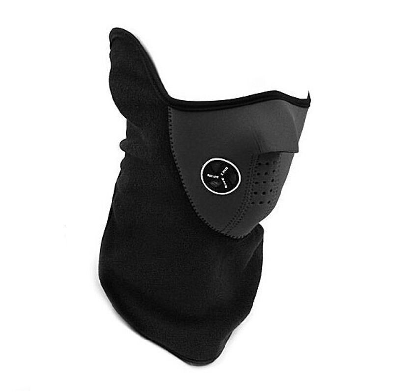 Winter Fleece Neck Warmer Gaiter Ski Half Face Mask Windproof Thermal Balaclava