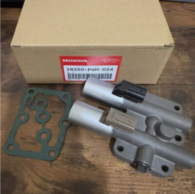 Genuine OEM Acura Honda Dual Linear Shift Solenoid & Gasket 28250-P6H-024 99820
