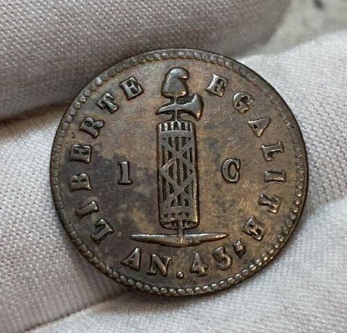 1846 AN 43 HAITI CENTIME - Combined shipping! B607