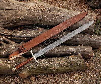 Viking Handmade Damscus steel sword