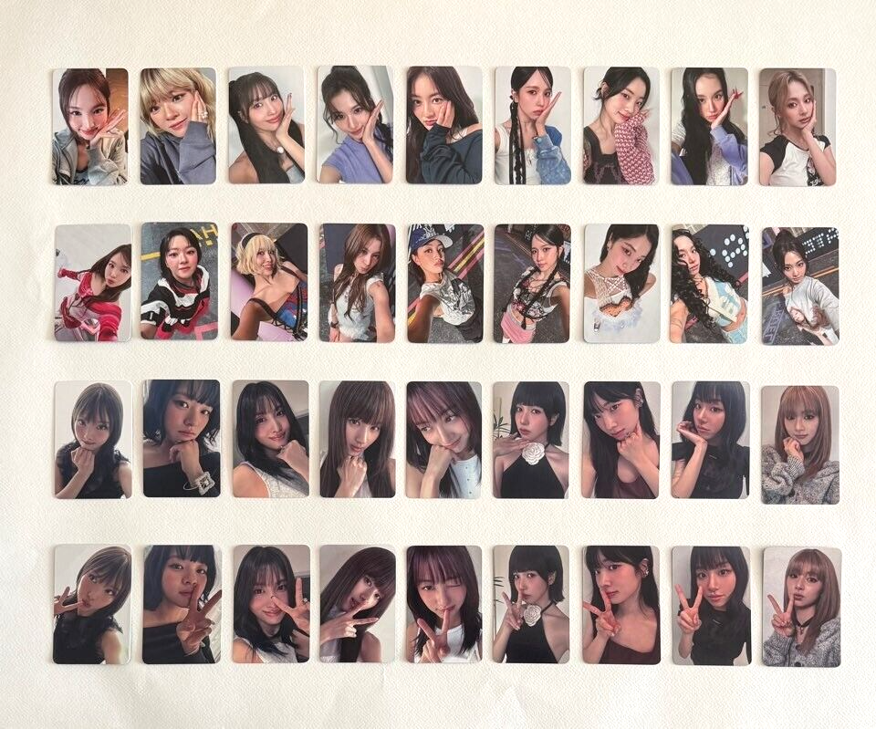 TWICE 14th Mini Album STRATEGY Official Photocard Withmuu Blue Dream Media POB TWICE 14th Mini Album STRATEGY Official Photocard Withmuu Blue Dream Media POB