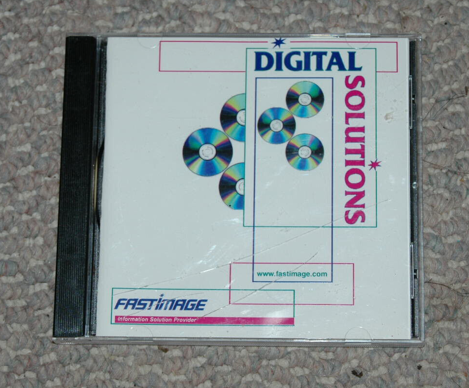 Vintage Digital Solutions Disc CD DVD ROM Fast Image | eBay