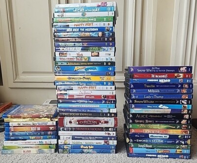 4K Blu-Ray & DVD Lot Disney Pixar Pick & Choose Flat Rate Shipping 