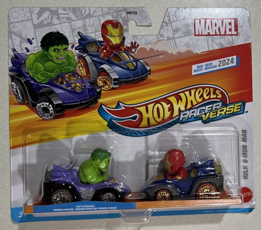 Amazon.com: HOT WHEELS Marvel Premium 4-Pack of 4 Toy Cars