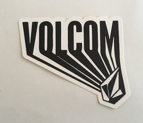 FRAMED VOLCOM 「LET IT STORM」STICKER NEW VOLCOM AUTHORIZED DEALER VINTAGE 90'S SNOW GOLF MX SURF