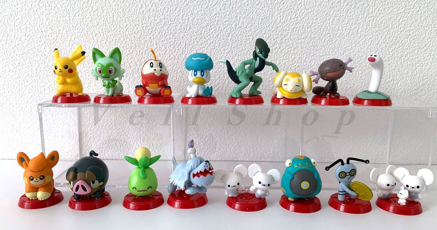 Pokemon Scarlet Violet Full Complete Set Choco Egg Figure
