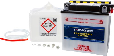 Fire Power CB10L-B2 Battery Suzuki GS500/Katana 600/DR650SE Yamaha XC180 Riva
