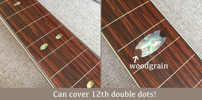 Bass Guitar Fingerboard Fret Markers Inlay Stickers Decal