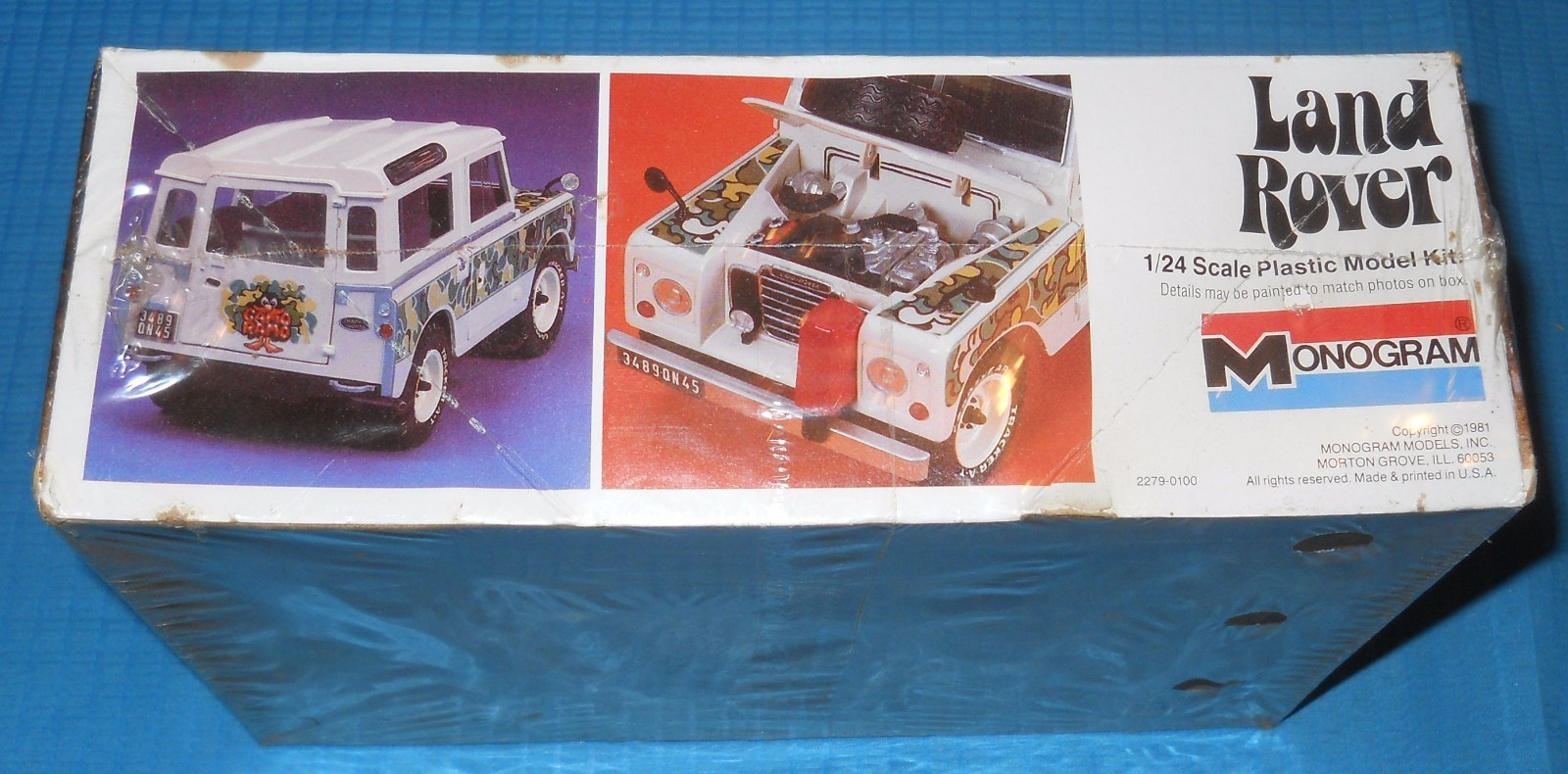 Monogram Land Rover-1/24 Scale Kit #2279-1981-FS Box-Model Car Swap Meet