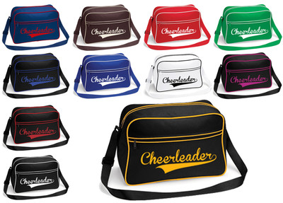Cheerleader Tasche Aufdruck versch. Farben Cheer Trainingstasche Cheerleading