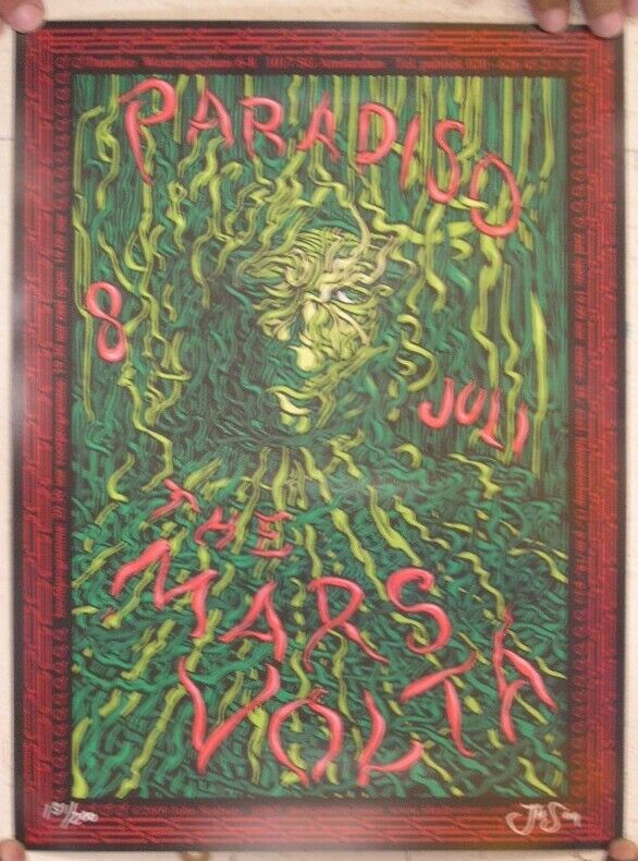 Mars Volta Poster Artist John Seabury Paradiso July 8 Mint