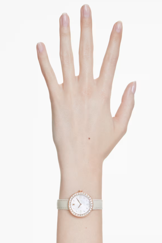 SWAROVSKI 腕時計 5672968 Certa 【Lady's】 Swarovski Certa watch Swiss Made, Beige Leather Rose gold