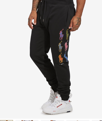 NWT Polo Ralph Lauren Jogger Pants Big Boys S M L XL BIG PONY
