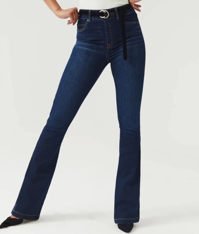最終‼️タグ‼️New York High-Waisted Jeans ブルー 24 11107-1008-NTB_VW-B-
