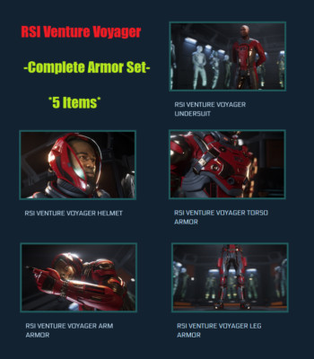 STAR CITIZEN - RSI VENTURE VOYAGER COMPLETE ARMOR SET