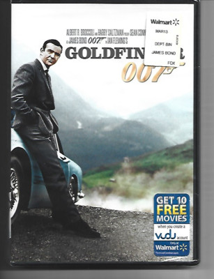 GOLDFINGER  DVD  BRAND NEW FACTORY WRAPPED  JAMES BOND  007  SEAN CONNERY