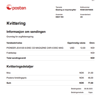 Artikelfoto(s) von einem verifizierten Käufer
