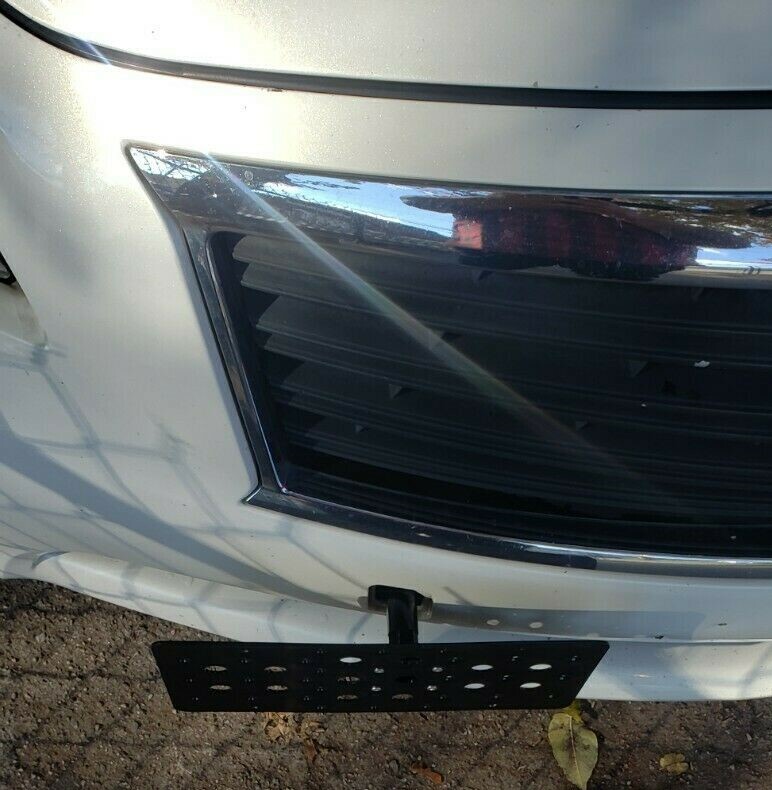 Bumper Tow Hook License Plate Mount Tag Bracket For INFINITI QX60 2014-2023 New