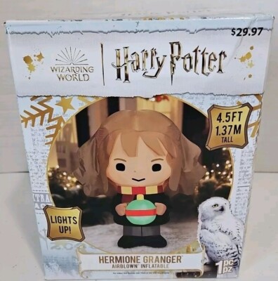 Harry Potter Hermione Granger 4.5  Ft Christmas Airblown Inflatable Gemmy NEW