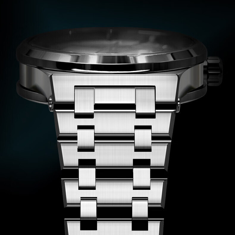 Pre-owned Carnival Men Automatic Watch 41mm Mechanical Luminous Multi-dial Month Week Date